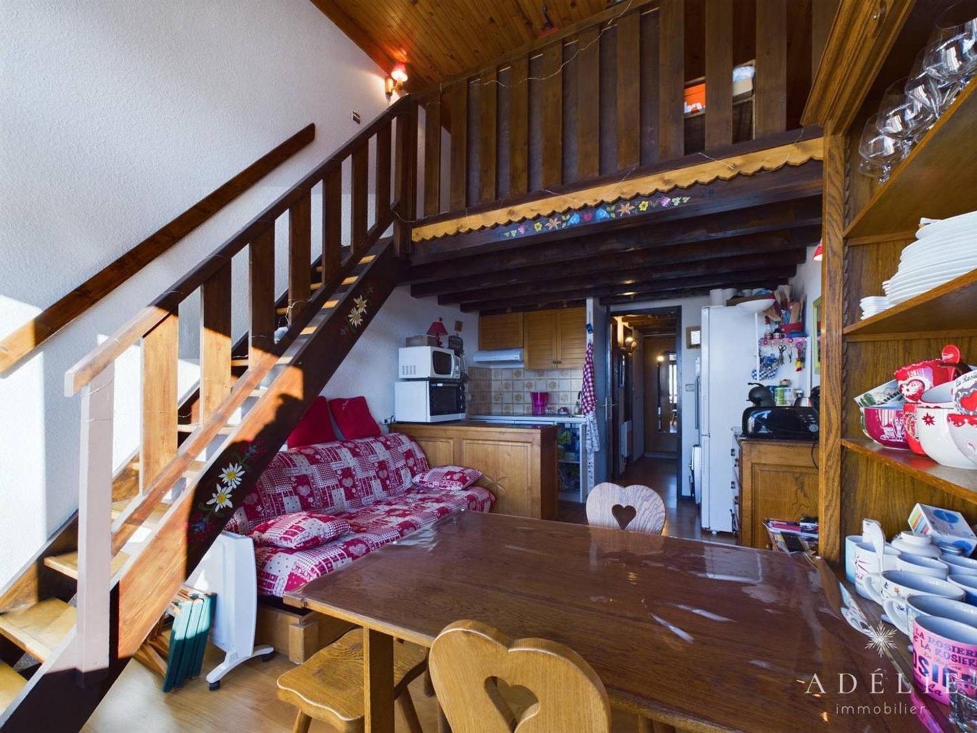 Studio Avec Mezzanine Pour 4 Pers, Proche Commerces Et Remontees - Fr-1-398-677 Montvalezan Екстер'єр фото