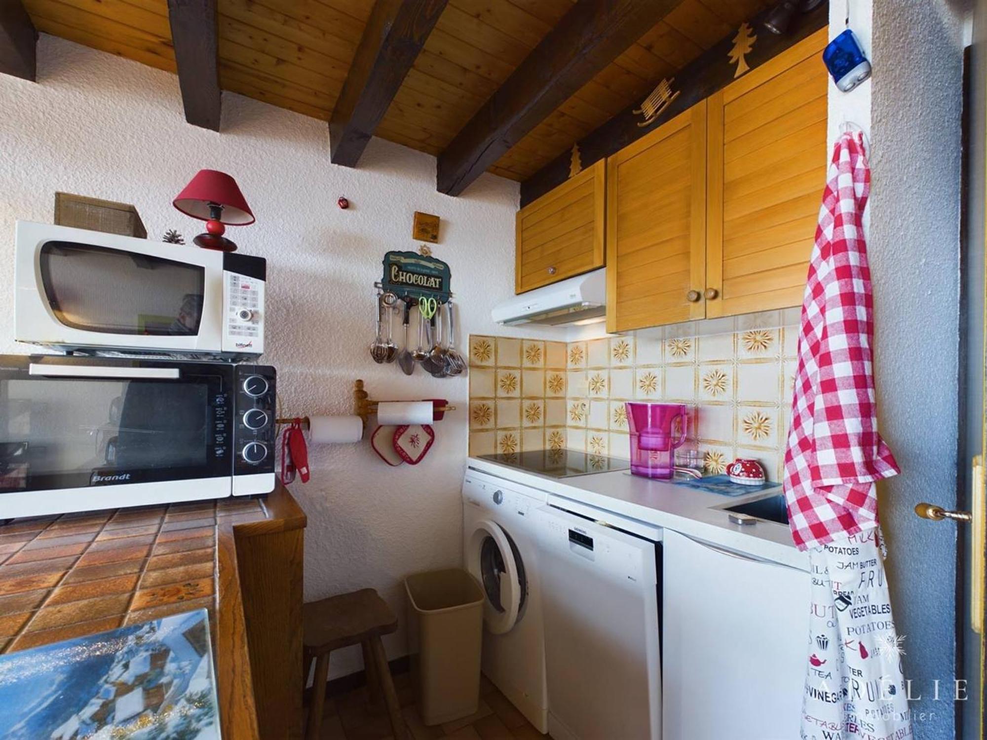 Studio Avec Mezzanine Pour 4 Pers, Proche Commerces Et Remontees - Fr-1-398-677 Montvalezan Екстер'єр фото