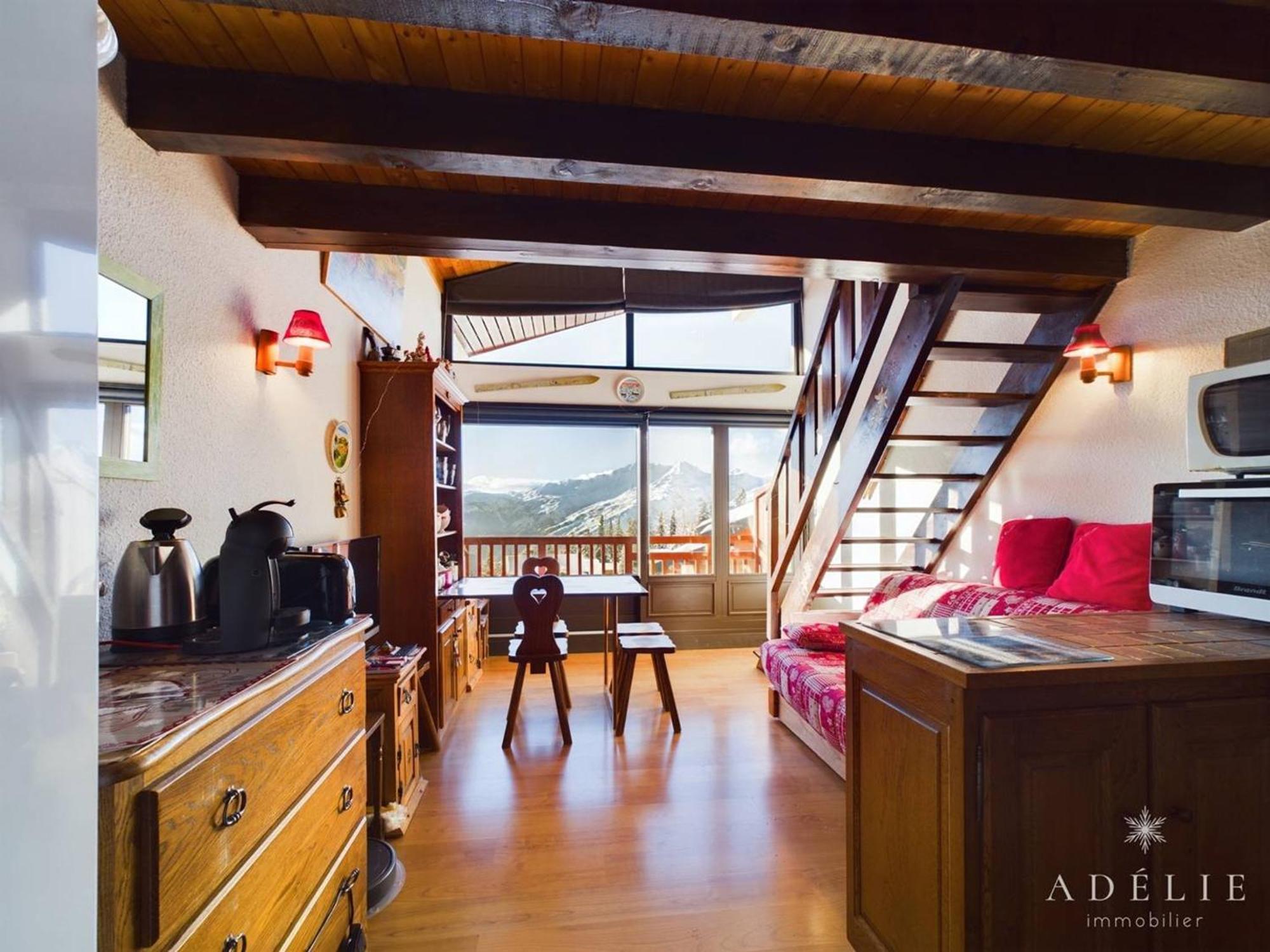 Studio Avec Mezzanine Pour 4 Pers, Proche Commerces Et Remontees - Fr-1-398-677 Montvalezan Екстер'єр фото